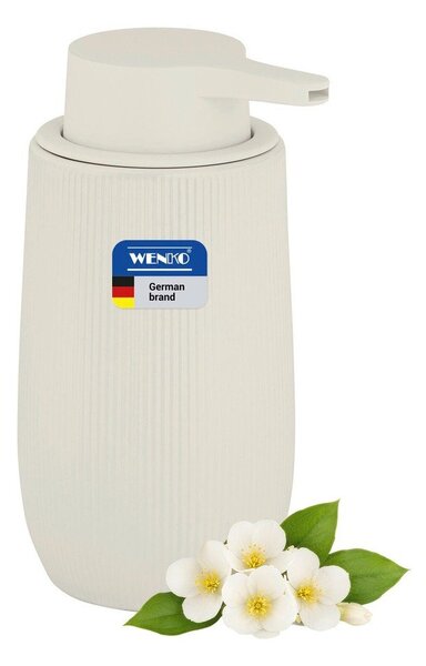 Dispenser per sapone color crema in plastica 400 ml Fablo – Wenko