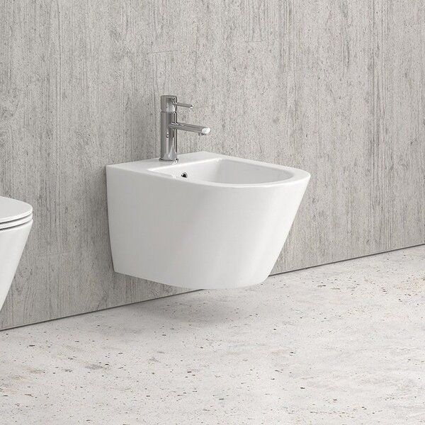 Kamalu sanitari sospesi senza brida e sedile soft-close | klea-s