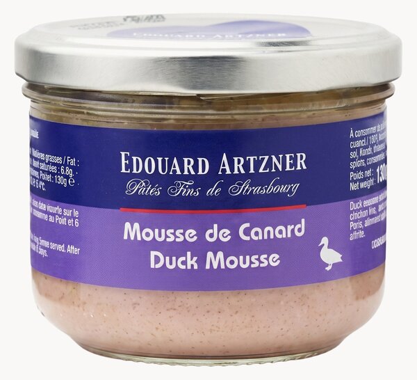 Mousse d'anatra con ciliegie, 2 barattoli