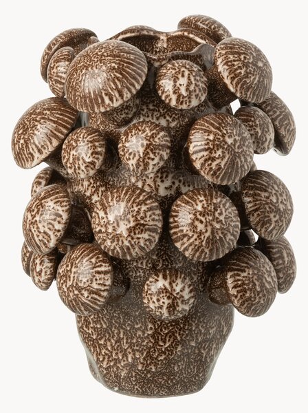 Vaso in gres smaltato Fungi, alt. 32 cm