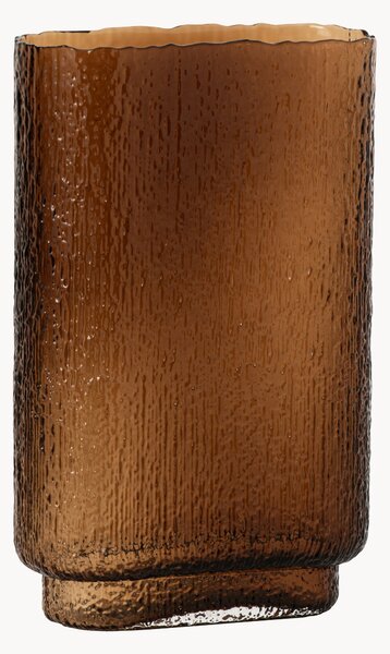 Vaso in vetro Amber, alt. 25 cm