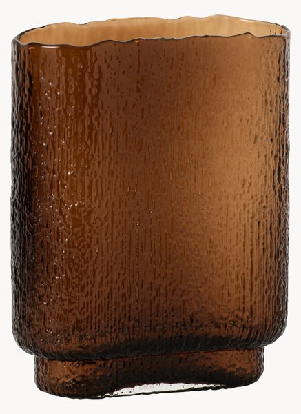 Vaso in vetro Amber, alt. 25 cm
