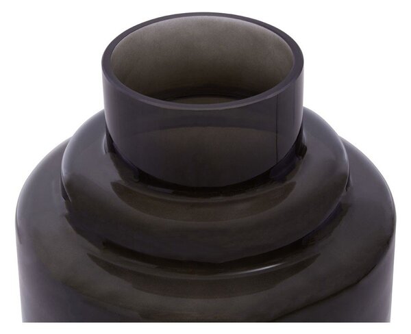 Vaso nero in vetro (altezza totale 30 cm) Cayden – Premier Housewares