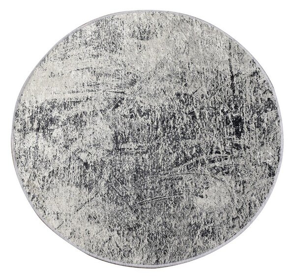 Tappetino per il bagno grigio ø 100 cm Evidence – Foutastic