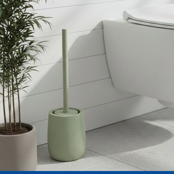Scopino WC verde in ceramica Fablo – Wenko