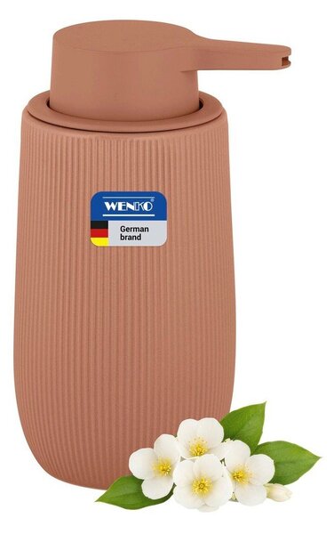 Dispenser per sapone marrone in plastica 400 ml Fablo – Wenko