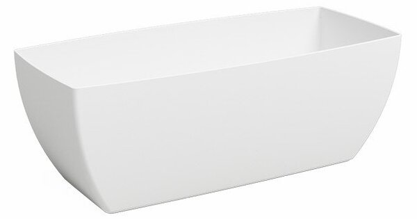 Fioriera in plastica riciclata 30 cm Siena – Artevasi