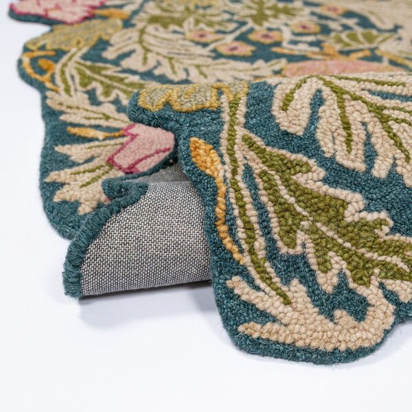 Tappeto in lana tessuto a mano 120x170 cm Daphne Shaped Floral – Flair Rugs