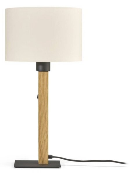Buschwerk Lampada da tavolo Heloise, Legno chiaro, Soggiorno / Sala da pranzo, Legno, Moderno, Lampada da tavolo