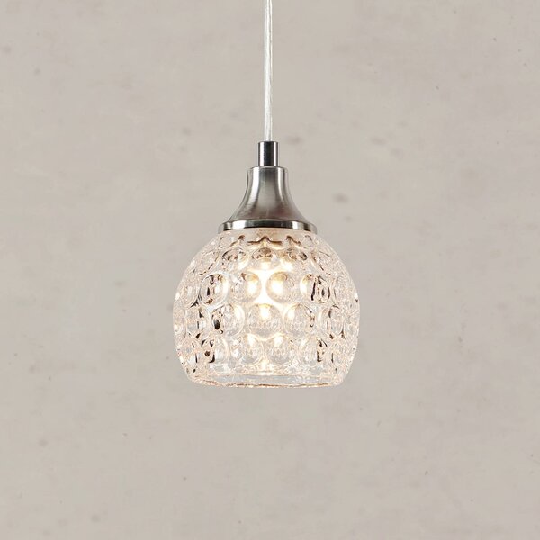 Markslöjd Lampada a sospensione CLEAR, trasparente, vetro, Ø 11,5 cm, spina Clear, dimmerabile, Chiaro / Trasparente, Soggiorno / Sala da pranzo, Vetro