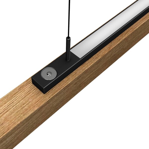 Buschwerk Lampada a sospensione Arian, dimmerabile, Legno chiaro, Soggiorno / Sala da pranzo, Metallo, Moderno, Lampada a sospensione