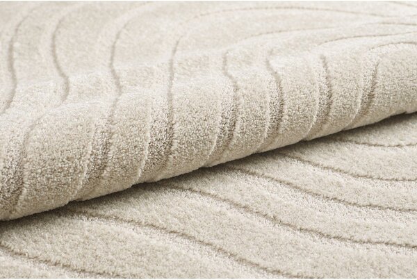 Tappeto beige 160x230 cm Pebble - ESTE