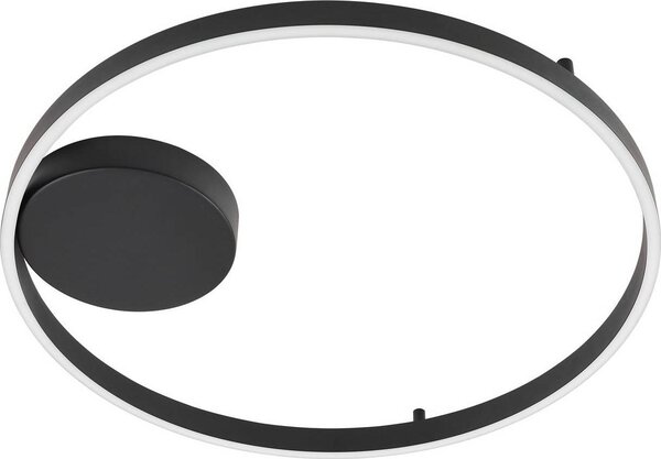 Lucande Smart LED plafoniera Moise, nero, CCT, Tuya