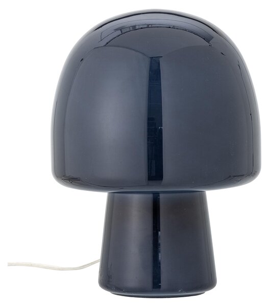 BLOOMINGVILLE | Lampada da tavolo Paddy, blu, vetro | Diametro 20 cm, altezza 26,5 cm | 82068069