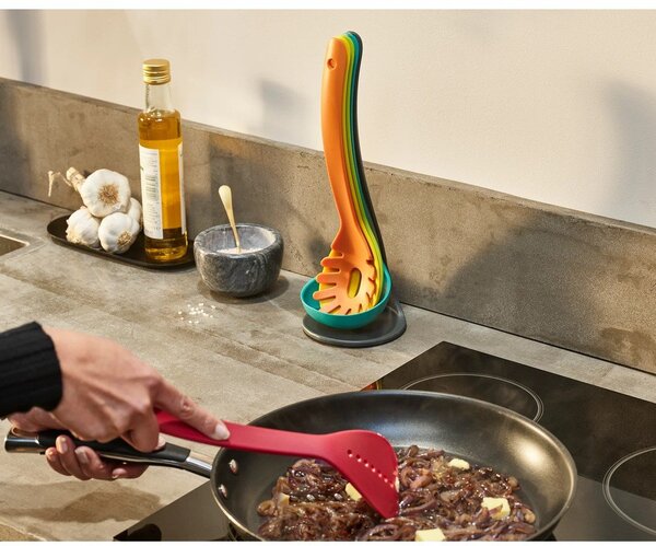 Set di 5 utensili da cucina con supporto Nest - Joseph Joseph