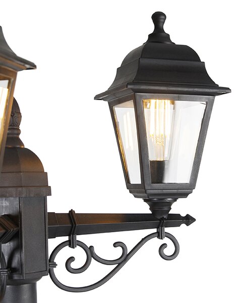 Lanterna Smart Nera 3 Luci IP44 incl. Wifi ST64 - Capital