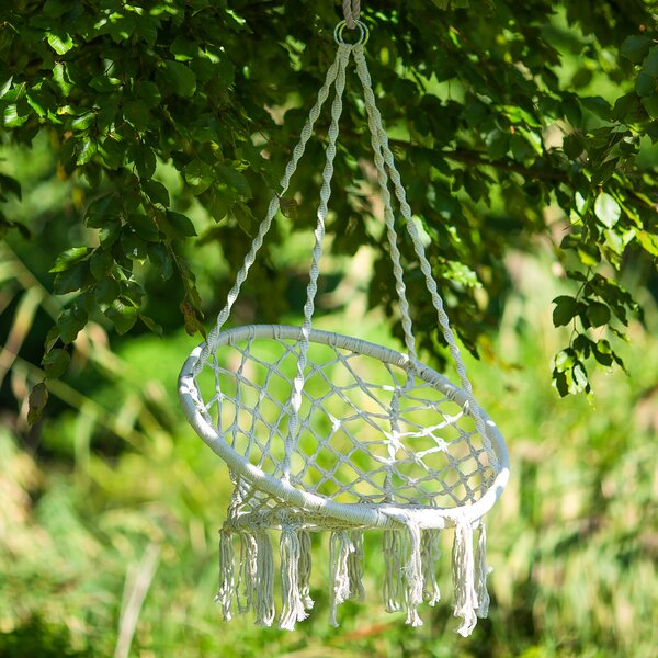 Sedia sospesa Sedia sospesa Dondolo sospeso Cesto sospeso Amaca Boho Swing