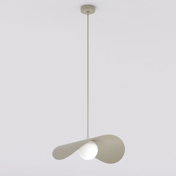Lampada a sospensione RITUAL 1 G9 L in Acciaio