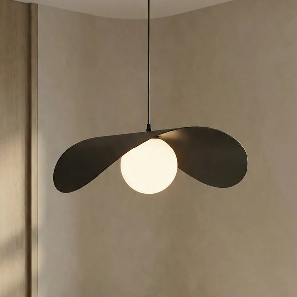 Lampada a sospensione RITUAL 1 G9 L in Acciaio