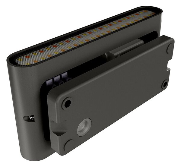 Applique LED 12W Bidirezione IP65 CCT con LED OSRAM - Antracite