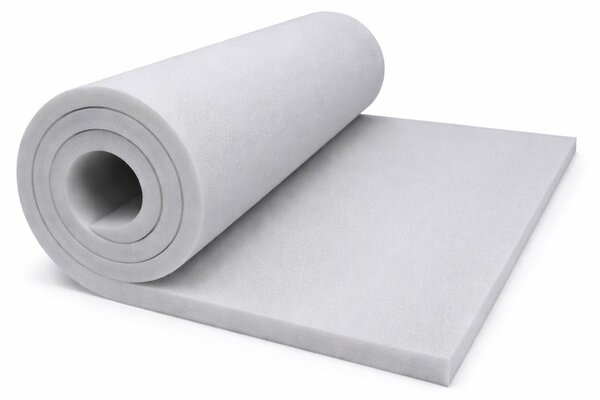FORTIS POLSTER HR50/28, pannello in schiuma fredda, dimensioni 200 x 100 x 10 cm, tagliabile