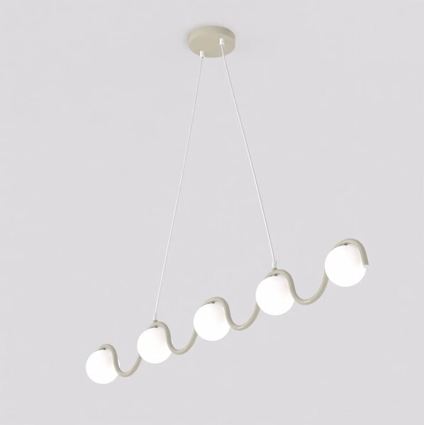 Lampada a Sospensione SINUS 5 5xG9 in Acciaio