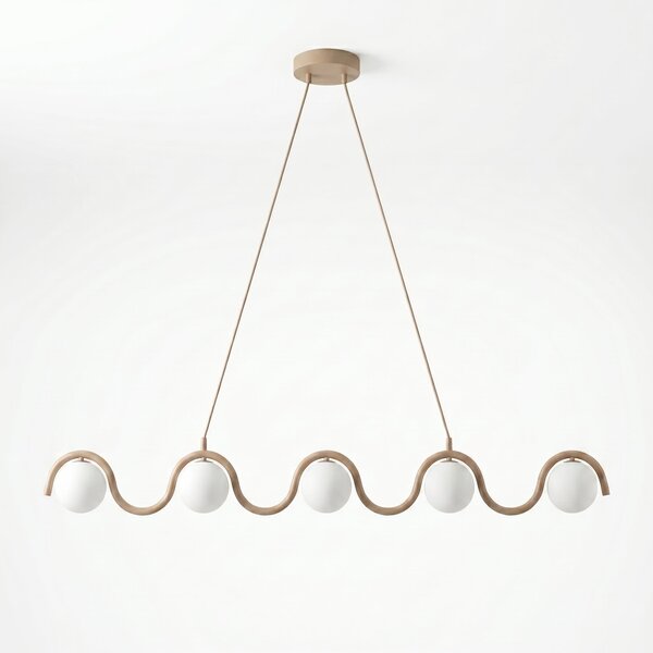 Lampada a Sospensione SINUS 5 5xG9 in Acciaio