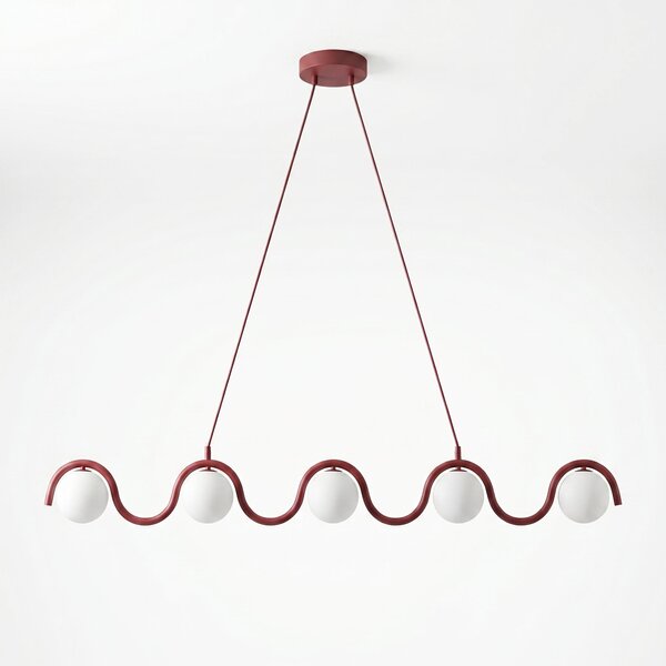 Lampada a Sospensione SINUS 5 5xG9 in Acciaio