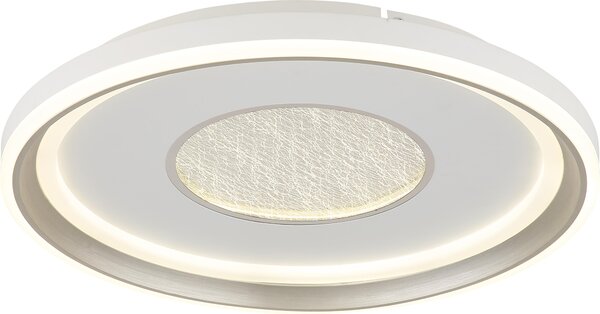 Plafoniera a LED, telecomando, dimmerabile, D 48 cm
