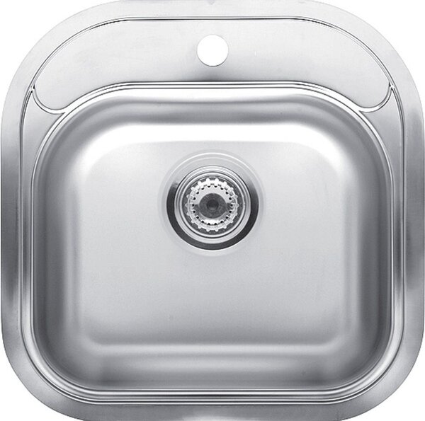 Lavello Reginox, lavello da cucina in acciaio inox Boston KG-CC (304) 42x35,3 cm R23563