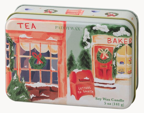 Candela profumata Christmas Storefront (arancia dolce, abete)
