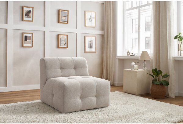 Poltrona beige Kleber – Bobochic Paris