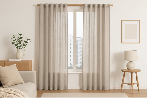 Tenda beige 140x250 cm Valeta – Restilo