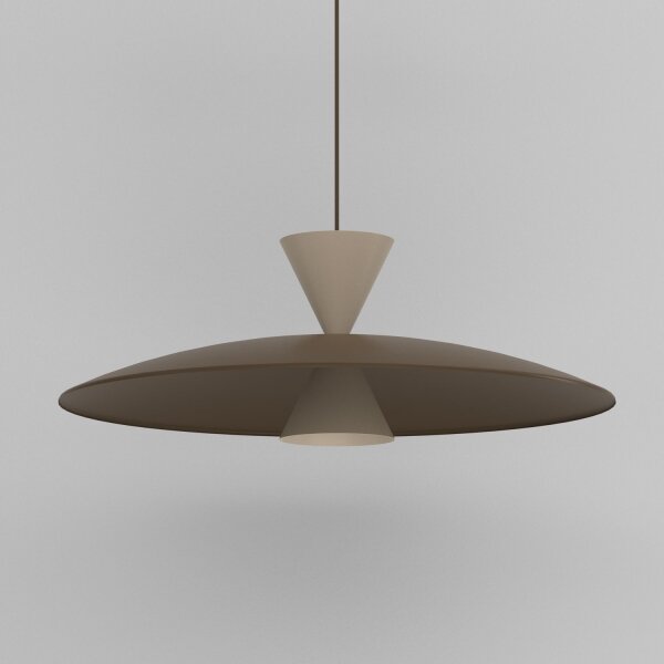 Lampada sospesa a cavo MISTIC 1xGX53/15W/230V marrone