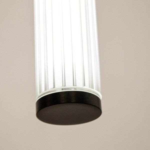 Zuma Line 1237 - Lampadario LED dimmerabile a cavo COMO LED/26W/230V 2700-6500K nero + telecomando
