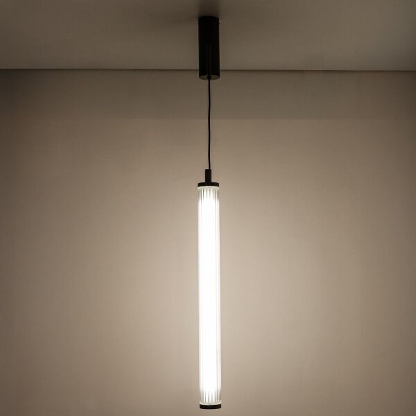 Zuma Line 1237 - Lampadario LED dimmerabile a cavo COMO LED/26W/230V 2700-6500K nero + telecomando