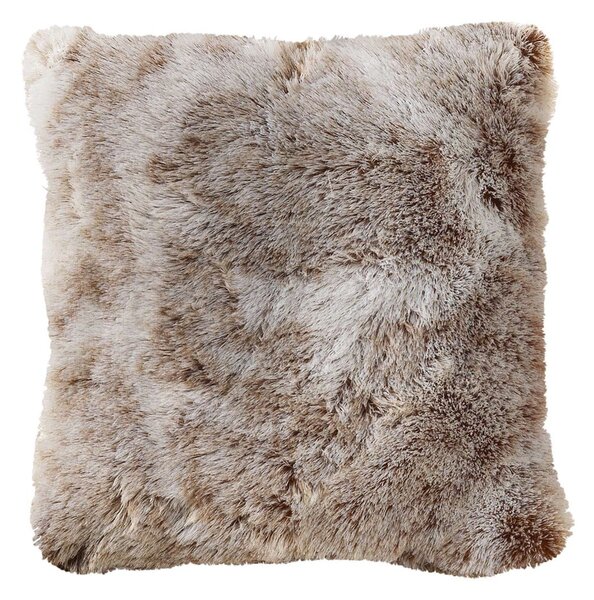 Cuscino decorativo in pelliccia finta 45x45 cm Antartic – douceur d'intérieur