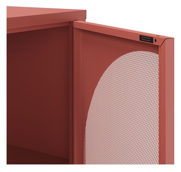 Cassettiera color mattone 160x90 cm Tayra - Marckeric