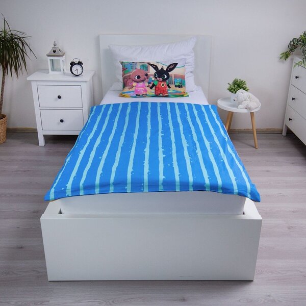 Set copripiumino e federa da bambini in cotone per culla 100x135 cm Bing Bunny "Tower" – Jerry Fabrics