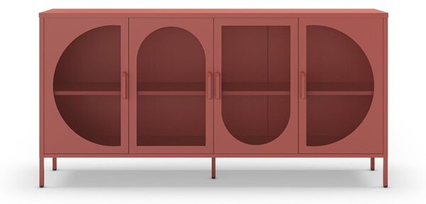 Cassettiera color mattone 160x90 cm Tayra - Marckeric