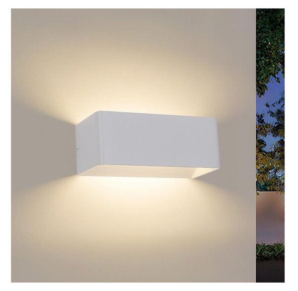 Brilagi - Applique LED da esterno DONNANI LED/7W/230V 20 cm bianco IP44