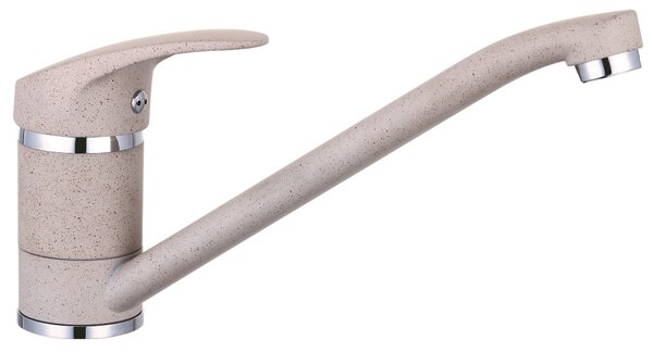 Miscelatore per lavello GRANIT, per cucina, monocomando con rotazione a 360°, finitura sabbia