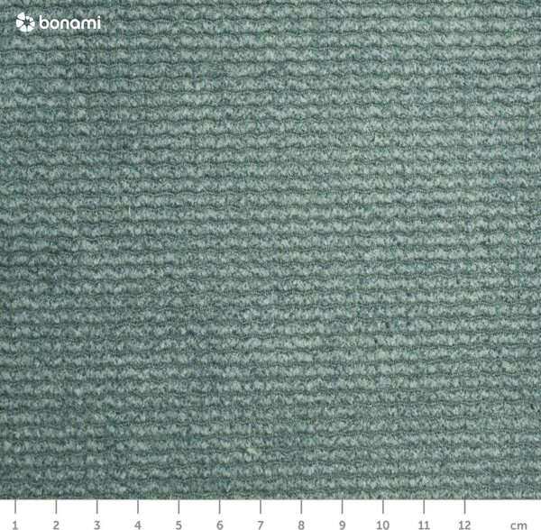 Letto matrimoniale imbottito azzurro con griglia 180x200 cm Barker - Ropez