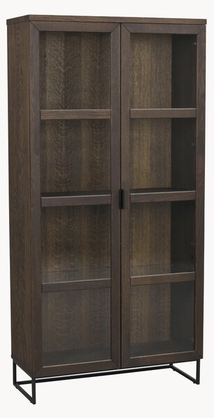 Vetrina in legno di quercia Everett