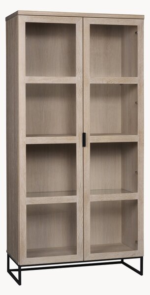 Vetrina in legno di quercia Everett