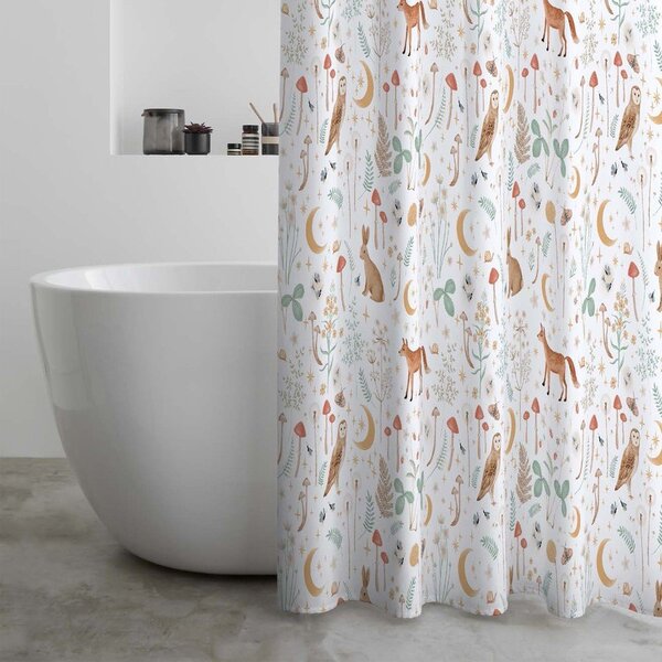 Tenda per doccia 180x180 cm Enchanted Twilight Animals – Catherine Lansfield