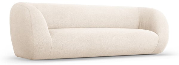 Divano in tessuto bouclé crema 230 cm Essen - Cosmopolitan Design