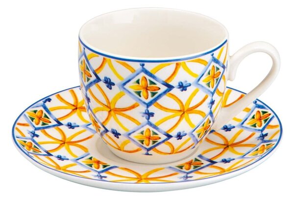 Set di 6 tazze con piattini Medicea - Brandani