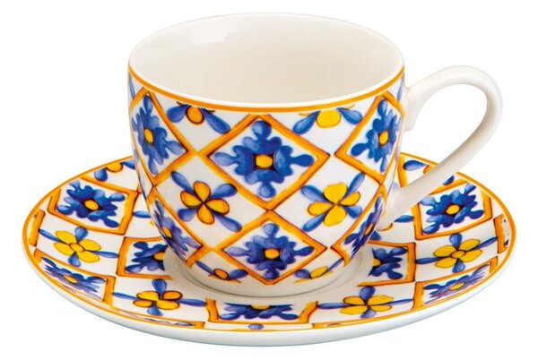 Set di 6 tazze con piattini Medicea - Brandani