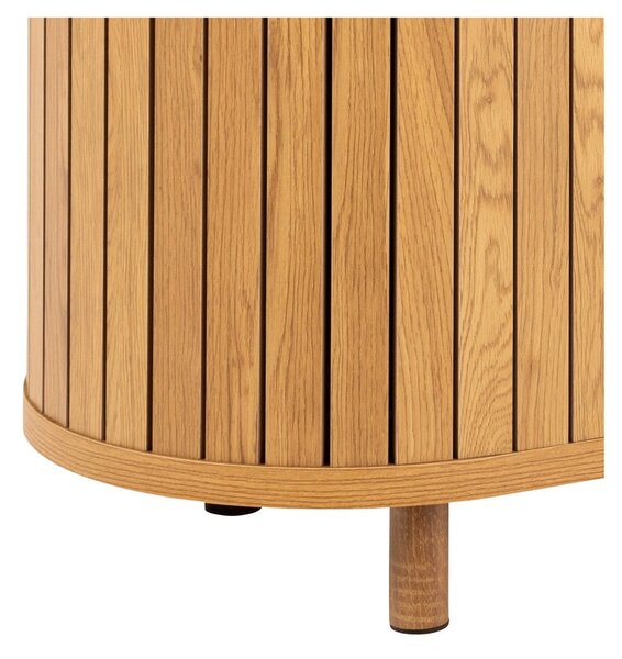 Cassettiera effetto rovere in colore naturale 160x80x45 cm Colima - Actona